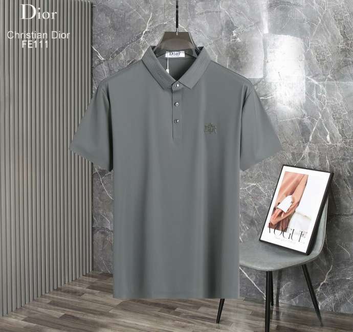 Dior Polo Shirt Short _SKUDiorM-3XL26rn5620130